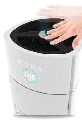 Comedes Lavaero 900 Luftreiniger 5-Stufen mit Aktivkohle, HEPA & Ionisator, CADR 380 m³/h, PM2.5 Sensor, für Allergiker & Raucher bis 60 m²