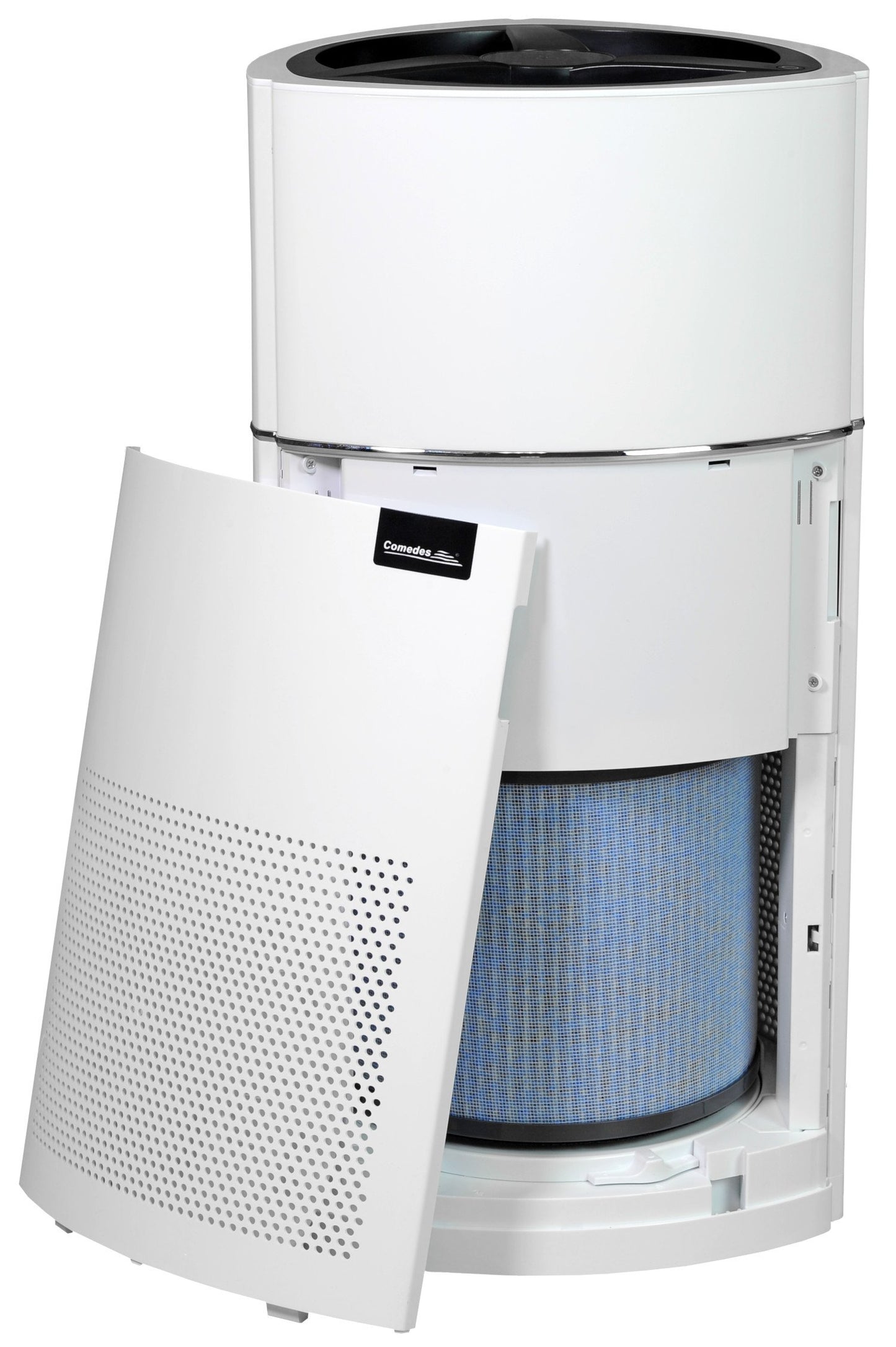 Comedes Lavaero 900 Luftreiniger 5-Stufen mit Aktivkohle, HEPA & Ionisator, CADR 380 m³/h, PM2.5 Sensor, für Allergiker & Raucher bis 60 m²