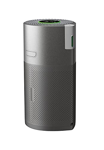Hoover H-PURIFIER 500 Luftreiniger mit HEPA-13, CO-Warnsystem, Diffusor, App & LED-Display, für Räume bis 110 m² [HHP55CA]