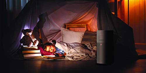 Hoover H-PURIFIER 500 Luftreiniger mit HEPA-13, CO-Warnsystem, Diffusor, App & LED-Display, für Räume bis 110 m² [HHP55CA]