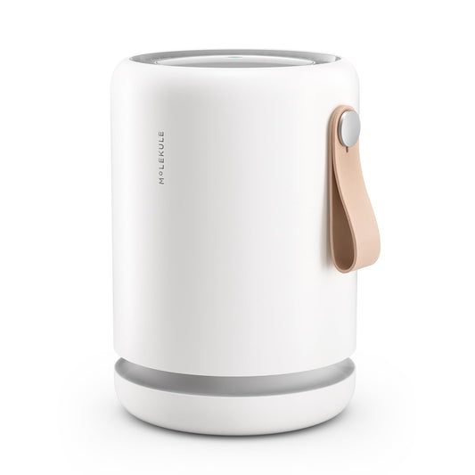 Molekule Air Mini+ Luftreiniger mit Partikelsensor & PECO-Technologie, gegen Rauch, Allergene, Viren, Bakterien & Schimmel – für 23 m²