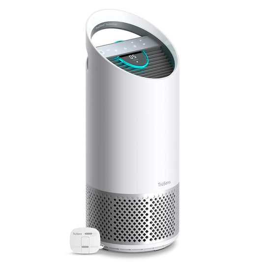 Leitz TruSens Z-2000 Luftreiniger mit SensorPod & UVC-Lampe, gegen Viren, Pollen, Staub, Rauch & Gerüche, für Räume bis 35 m² – 2415113EU
