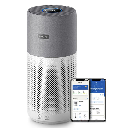 Philips Series 3000i Luftreiniger mit App, entfernt Pollen, Staub, Viren & Aerosole, bis 135 m², 4 Stufen, Sleep-Modus (AC3033/10)