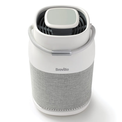 Breville 360° Light Protect Luftreiniger, leise, H13 True HEPA, entfernt 99,97% Staub, Rauch & Pollen, 3 Geschwindigkeiten, Nachtmodus, Touch