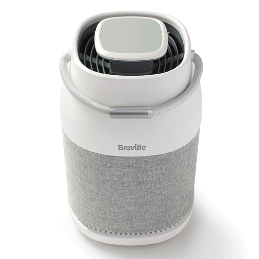 Breville 360° Light Protect Luftreiniger, leise, H13 True HEPA, entfernt 99,97% Staub, Rauch & Pollen, 3 Geschwindigkeiten, Nachtmodus, Touch